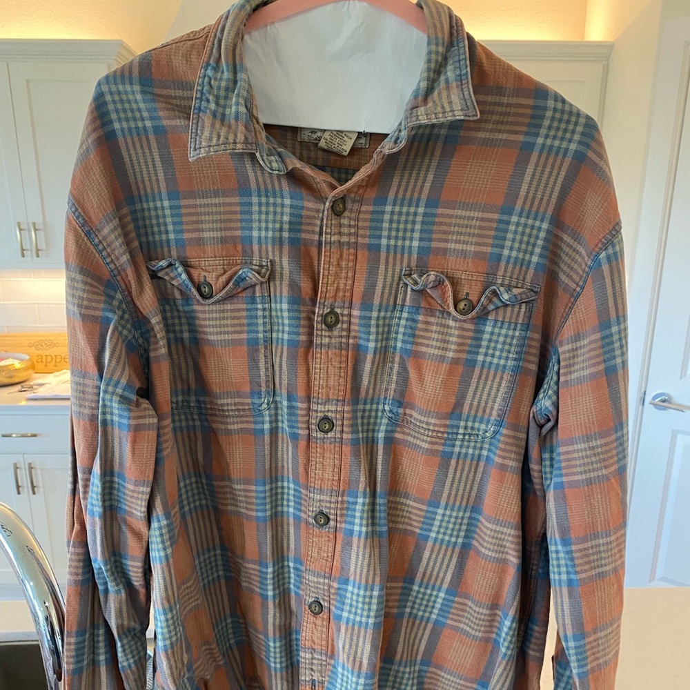 Flannel button down.